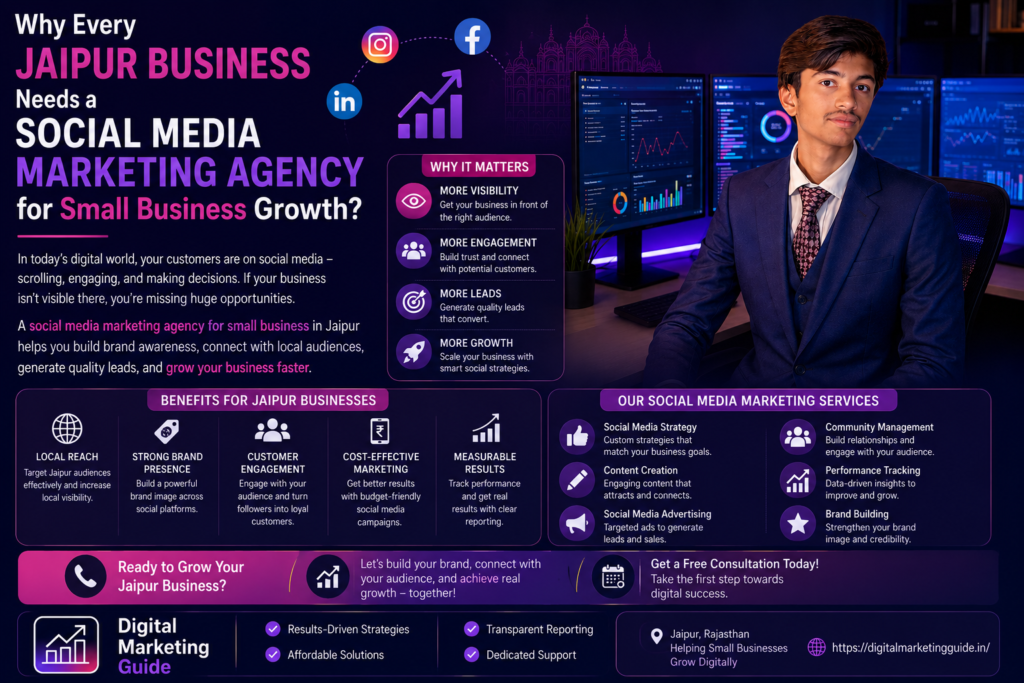 Best Social Media Marketing Agency for Small Business in Jaipur