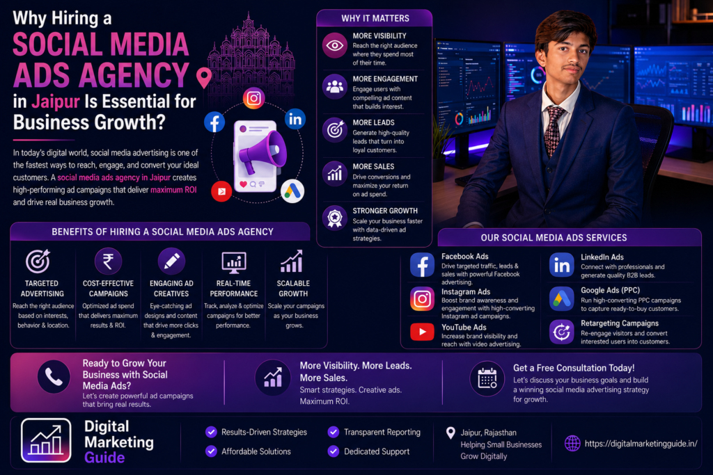 Best Social Media Ads Agency in Jaipur