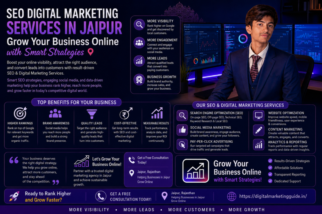 Best SEO Digital Marketing Services in Jaipur